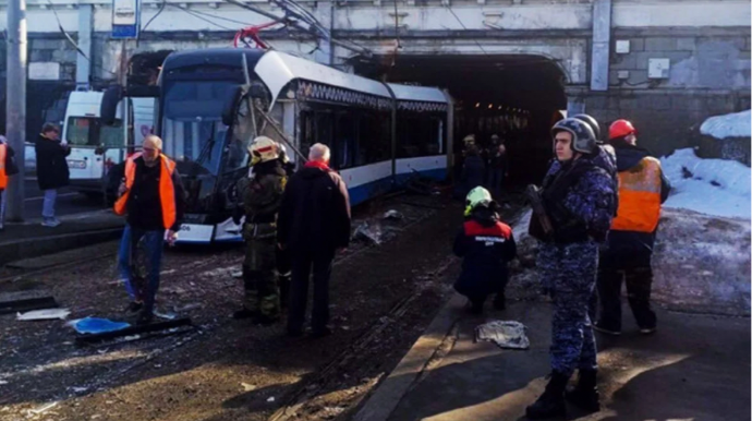 Moskvada iki tramvay toqquşdu: 20-dən çox xəsarət alan var