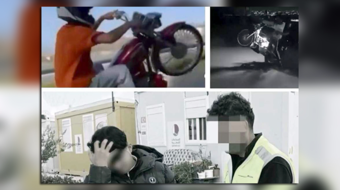 Motosikletlə bütün qaydaları pozan sürücü saxlanıldı – 3 min manat cərimələndi - VİDEO 