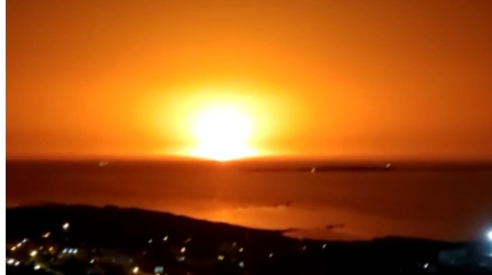 Xəzərdəki partlayışla bağlı SOCAR-dan açıqlama 