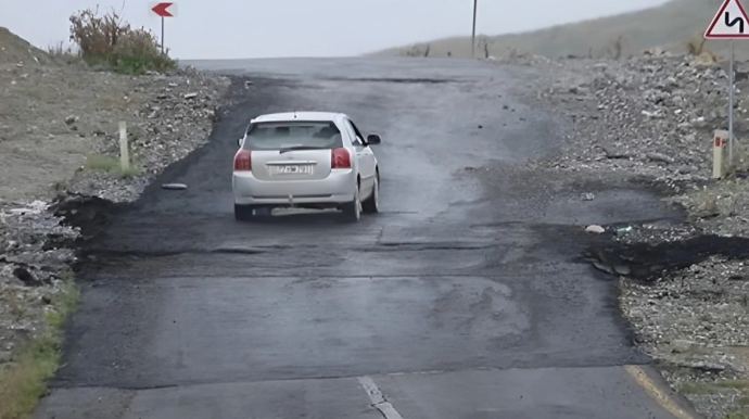 İnsanları ölümə aparan yol:  Burada maşın sürmək qeyri-mümkündür - VİDEO 