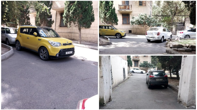 Məhəllə girişini hər gün zəbt edən sürücülər CƏRİMƏLƏNDİ - VİDEO - YENİLƏNİB