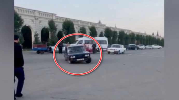 Zəfər Günü “avtoş”luq edən sürücü HƏBS OLUNDU - FOTO 