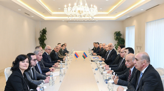 Azərbaycan-Ermənistan delimitasiya komissiyasının növbəti görüşü keçirilib - FOTO 