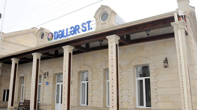 Dəllər dəmiryol stansiyasında sərnişindaşıma bərpa edilib    - FOTO