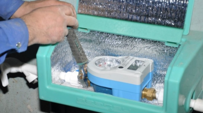 Bakıda su sayğacı ilə bağlı yeni FIRILDAQÇILIQ - FOTO 