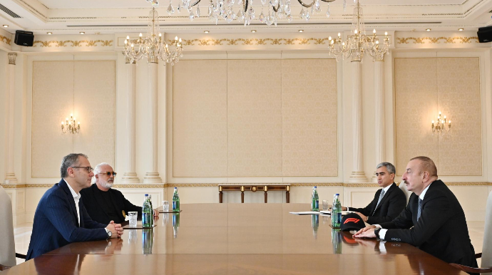 İlham Əliyev Formula 1 rəsmilərini QƏBUL ETDİ 