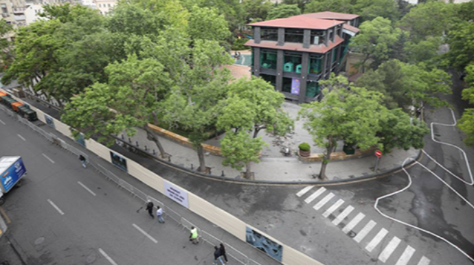 “Molokan” bağına giriş bağlandı - FOTO 