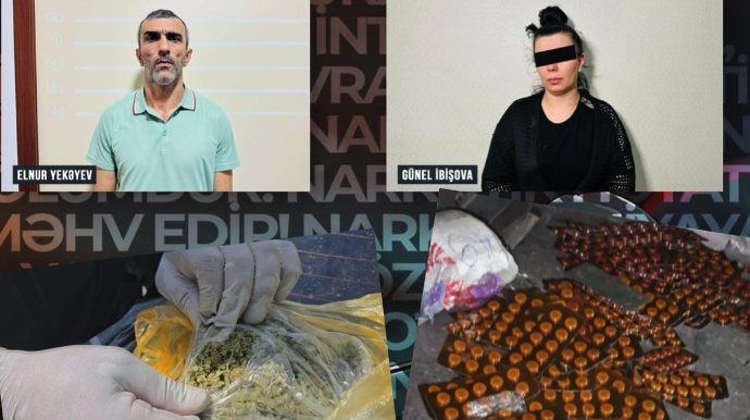 Külli miqdarda narkotik vasitənin satışının qarşısı alındı - FOTO - VİDEO