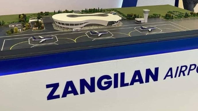 Zəngilan aeroportunun maketi yayıldı – FOTO 