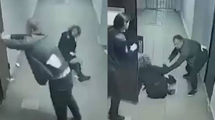 В России мужчина напал на двух сотрудниц полиции   - ВИДЕО