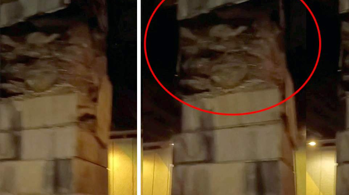 Bakıda tunel qəzalı vəziyyətdə: Hər an uça bilər - VİDEO 