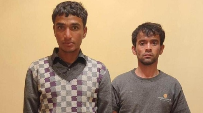 Dövlət sərhədini keçməyə cəhd göstərənlər saxlanıldı - FOTO 