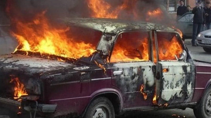 Zaqatalada "06" yanıb