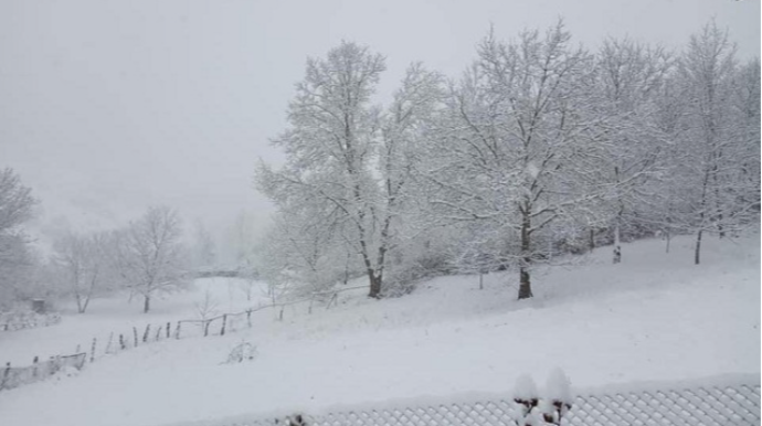 В горных районах Азербайджана зафиксировано до 10 градусов мороза 