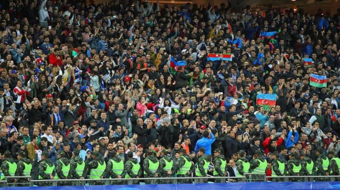 В Азербайджане отменен лимит на число болельщиков на стадионах