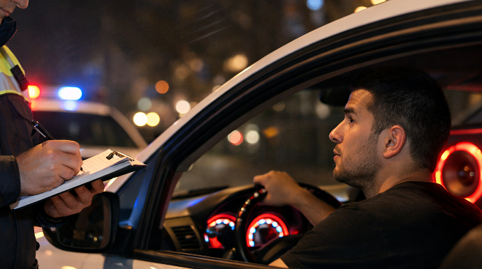 Yüksək səslə musiqi dinləyən sürücülərin NƏZƏRİNƏ!  - Həm cərimə, həm də həbs...
