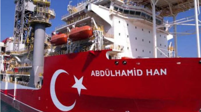 Türkiyənin ən iri qazma gəmisi  Şərqi Aralıq dənizində  - FOTO