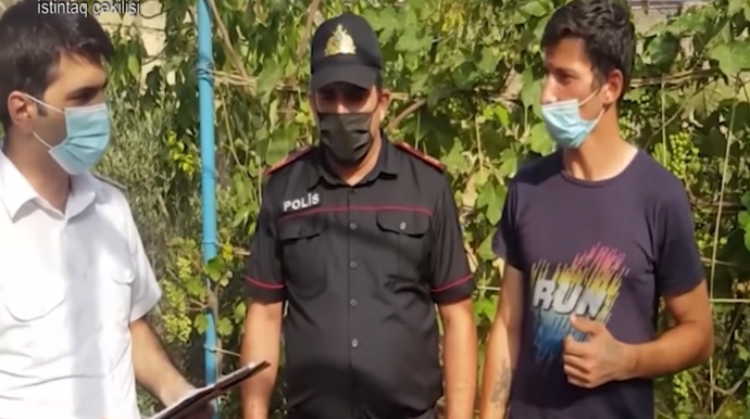 Azərbaycanda dəhşət:  Kişi bibisini çəkiclə öldürüb, damarını kəsdi - VİDEO 