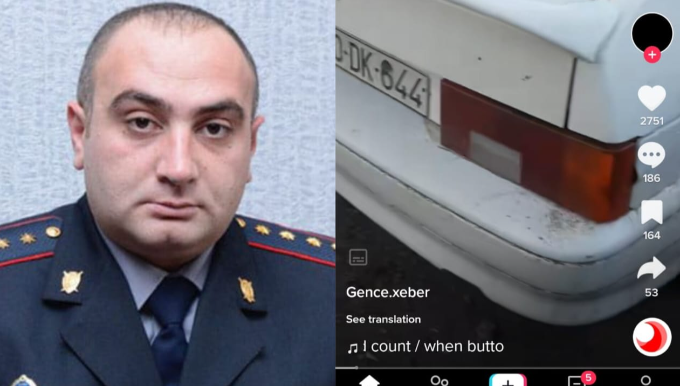 Gəncədə duracağa yerləşdirilən avtomobildən əşyalar götürülüb? - RƏSMİ AÇIQLAMA - VİDEO