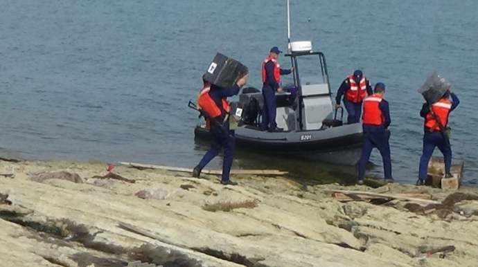 Xəzər dənizi vasitəsilə Azərbaycana narkotik keçirmək istədilər - FOTOLAR   - VİDEO