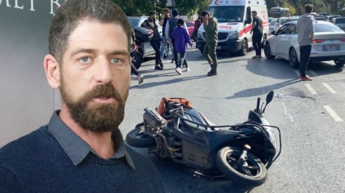 Aktyor qəzaya düşdü - FOTO