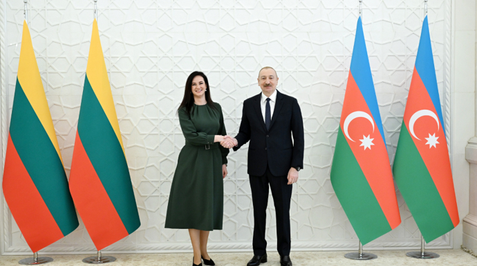 Prezident qəbul keçirdi - FOTOLAR