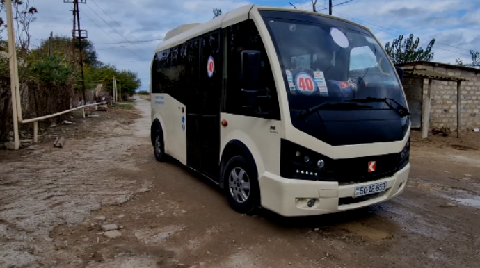 Sumqayıtda marşrut problemi yaşanır  - VİDEO