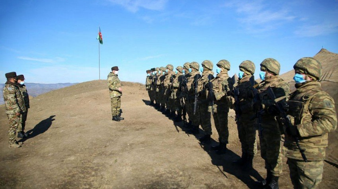 Müdafiə naziri azad edilmiş ərazilərə getdi - FOTO