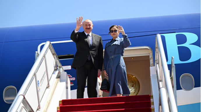 Prezidentin Çinə səfəri başa çatdı - FOTO