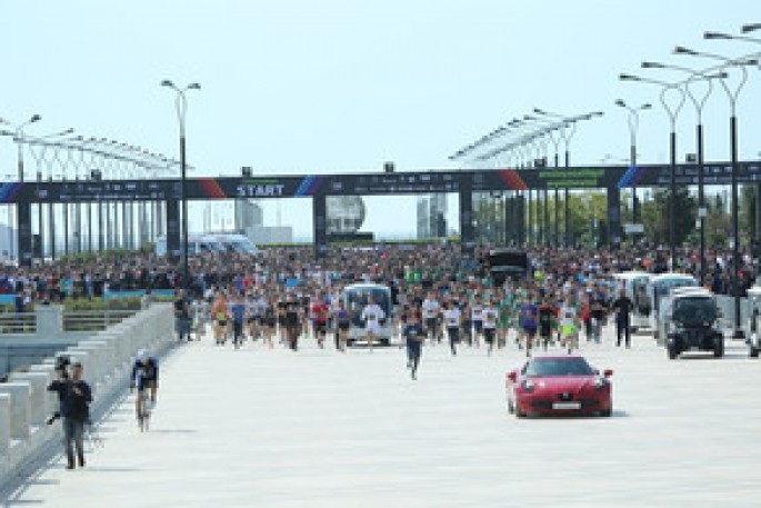 Paytaxtda “Bakı Marafonu - 2018” start götürüb