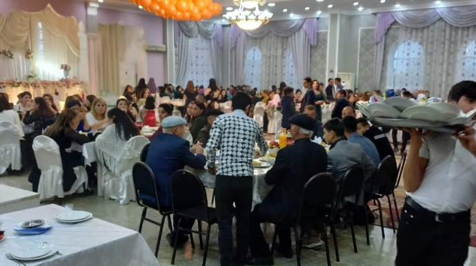 Şabranda şadlıq evinin sahibi məsuliyyətə cəlb olunub  - FOTO