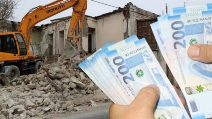 В Баку сносят 4 жилых здания  – жильцам предложена компенсация в 1660 манатов - ВИДЕО 