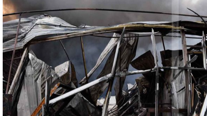 Yevlaxda yanğın olub, xəsarət alan var 