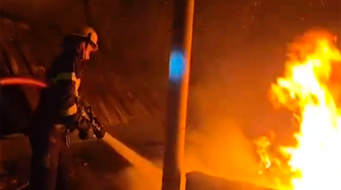 Bakının mərkəzində dönərxanadakı yanğın söndürüldü - YENİLƏNİB 