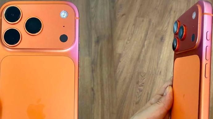 Bakıda vətəndaş narıncı “İPhone” aldı, indi rəngi dəyişir - VİDEO