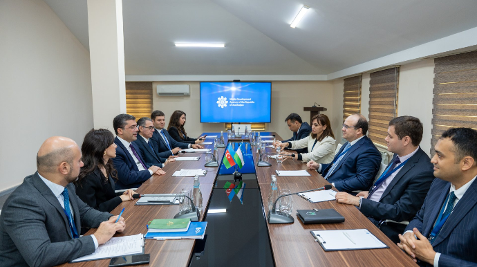 MEDİA-da Özbəkistan nümayəndə heyəti ilə görüş keçirilib - FOTO