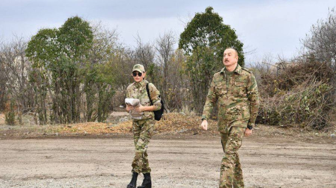 Prezident və birinci xanım Kəlbəcərə getdi 