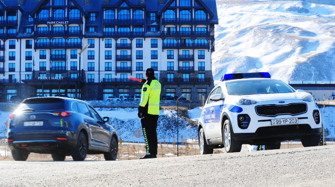 Polis Şahdağdakı yarışda təhlükəsizliyi belə təmin etdi   - FOTO