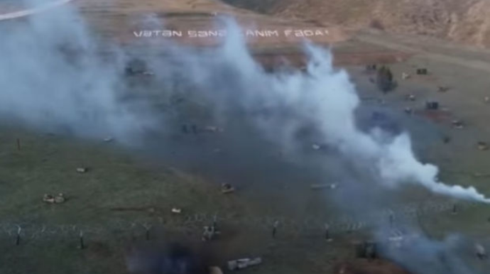 Hadrutda yaradılan Komando qərargahından GÖRÜNTÜLƏR - VİDEO 