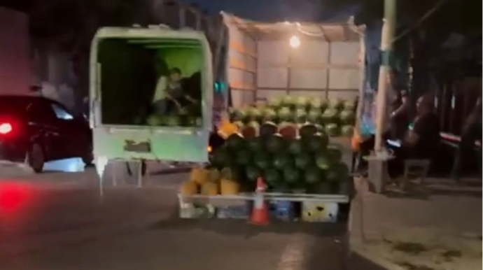 Biləcəridə küçə ticarəti narazılıq yaratdı: Polis tədbir gördü - VİDEO 