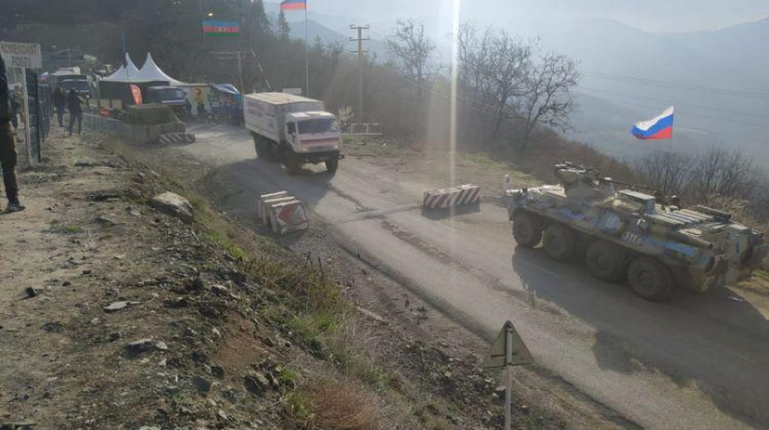 Bu gün Xankəndi-Laçın yolundan 100 avtomobil keçib 