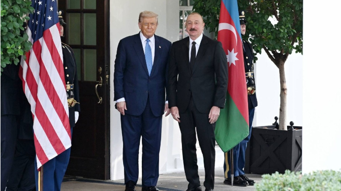 Prezident İlham Əliyev Donald Trampa təşəkkür edib - FOTO 