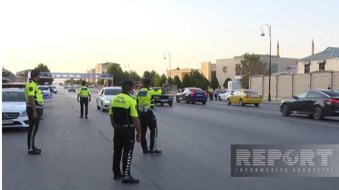DYP Naxçıvan şəhərində reydlər keçirib  - FOTO
