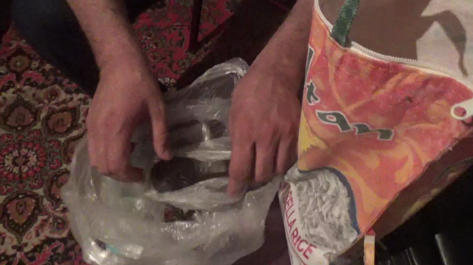 Masallı sakininin evindən narkotik götürüldü - FOTO