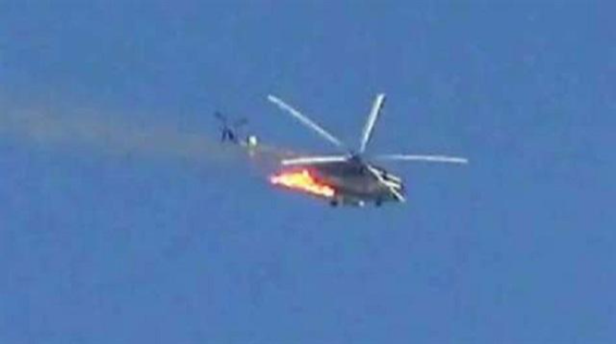 ABŞ öz helikopterini partlatdı 