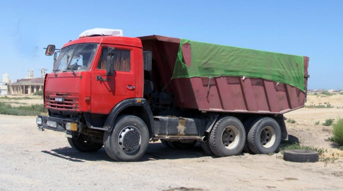 Daha bir yük maşını yüksək məbləğdə CƏRİMƏLƏNDİ - VİDEO