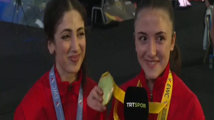 Türkiyəli atletlər Ermənistandakı qələbəsini Azərbaycana həsr etdi   - VİDEO