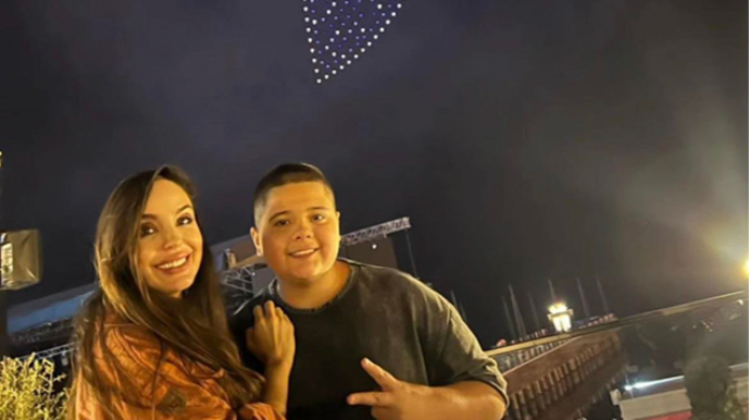 Leyla Əliyeva "Formula 1"-in axşam şousundan görüntülər paylaşdı  - VİDEO - FOTO