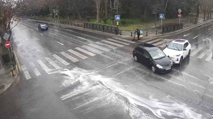Polis bayram günlərində baş verən qəzaların görüntülərini yaydı - VİDEO 