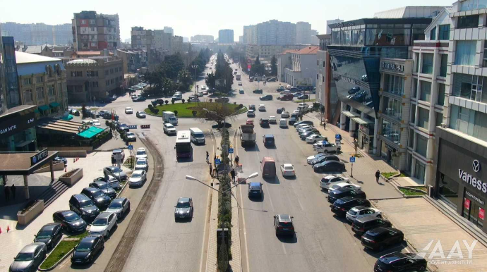 Bakının Əhməd Rəcəbli küçəsi təmir olunur  - FOTO